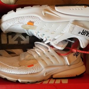 Authentic Off-White x Nike Air Presto Sneakers